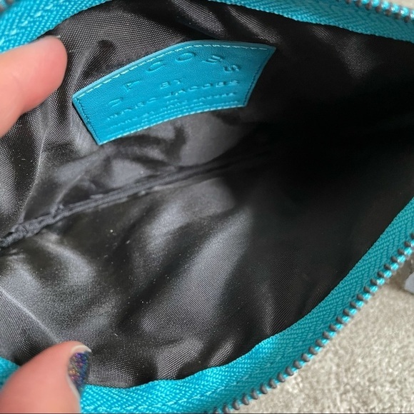 Marc by Marc Jacobs Multicolor Coated PVC Animal Print Wristlet NWT - Picture 7 of 10